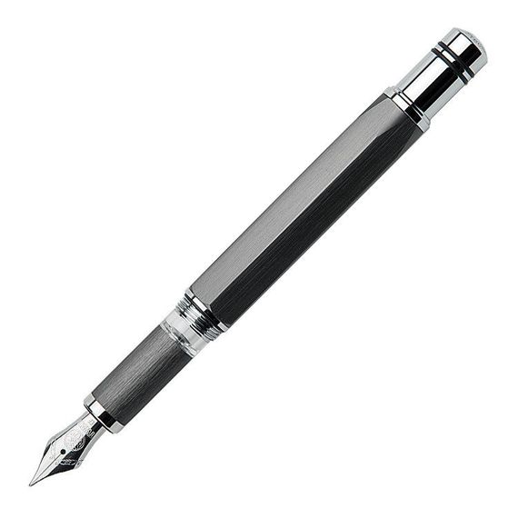 Алюминиевая перьевая ручка TWSBI Precision Fountain Pen, среднее (medium, M)