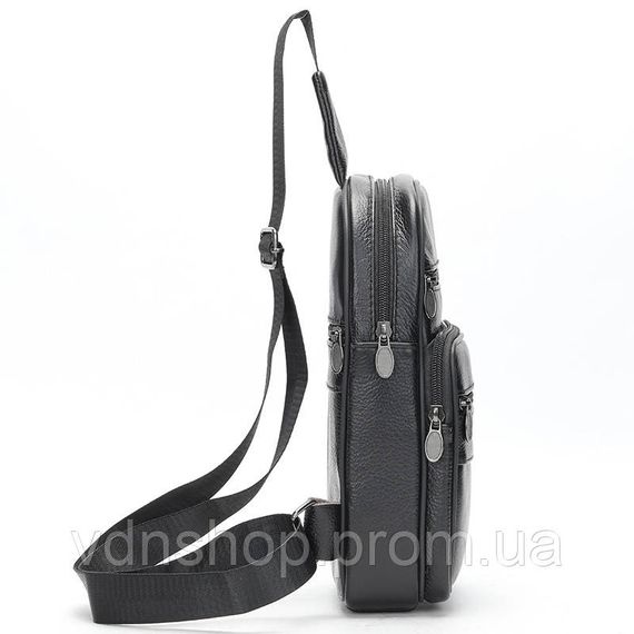 Сумка кобура наплечная, Сумка кросс-боди гладкая, Сумка слинг для мужчин Мужская плечевая слинг EZ-13 | Зображення 2