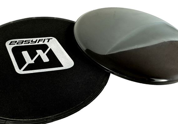 Диски для глайдингу EasyFit чорні (пара) (EF-1425-BK) | Зображення 3