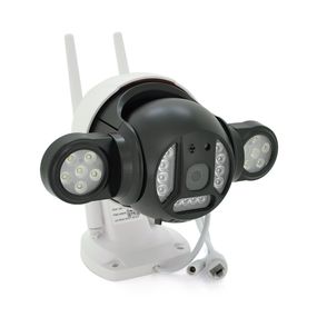 4 Мп Wi-Fi/LAN видеокамера уличная SD/клетка PiPo PP-IPC25D4MP40 PTZ 2.8mm ICSee