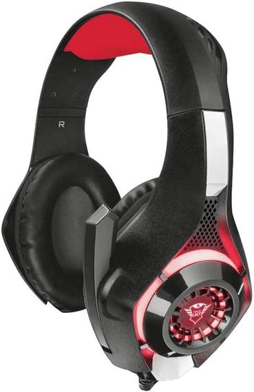 Ігрова гарнітура Trust Gaming GXT 313 Nero з підсвіткою для ПК і ноутбуках, повнорозмірні накладні навушники провідні 3.5 мм jack | Зображення 8