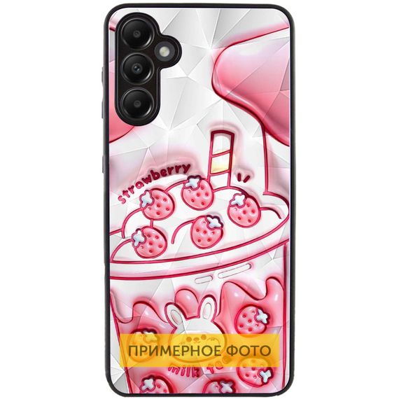 TPU+PC чохол Prisma Fluffie для Xiaomi Redmi 12C Strawberry | Зображення 1