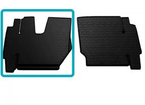 Гумові килимки AD/AT (передній лівий) (1 шт, Stingray Premium) для Iveco Trakker 2013- рр
