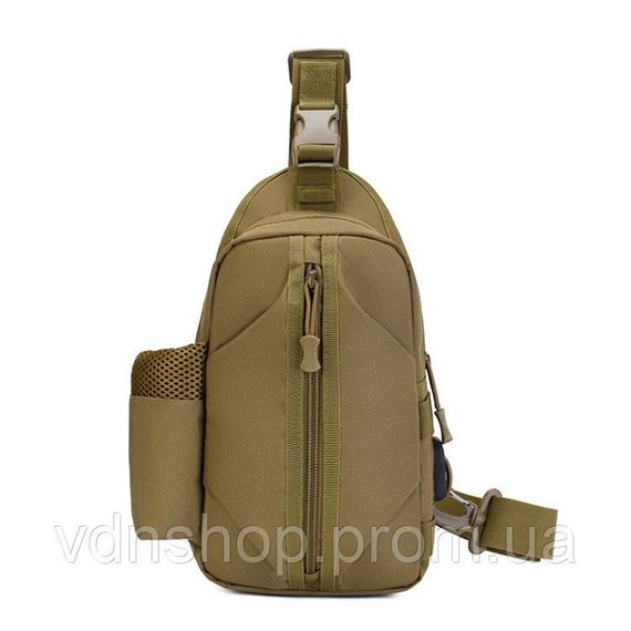 Практичная мужская сумка слинг, Сумки мужские тактические, Тактическая сумка месседжер FK-99 | Зображення 6
