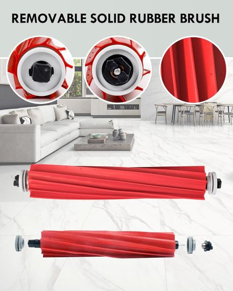 Набір аксесуарів для робота-пилососа Roborock Q Revo P10 19 шт, змінна щітка, серветки мопи для швабри, фільтри, пилозбірники | Зображення 2