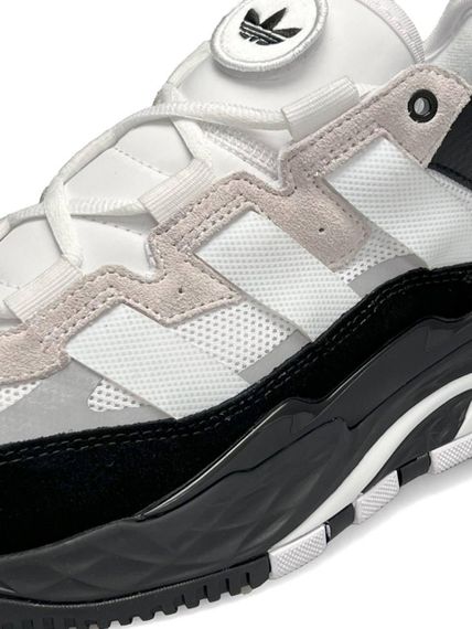 Чоловічі кросівки A-dida-s Niteball White Black M , В'єтнам 42 27 см | Зображення 7