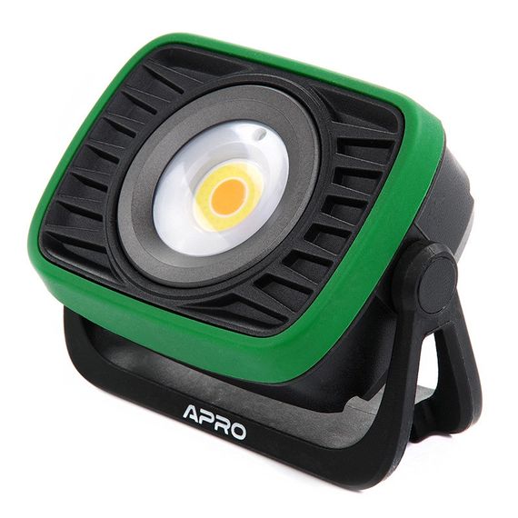 LED прожектор, акумуляторний 15Вт 1500Лм (2х21700 Li-ion 8000 мАг) APRO (900522)