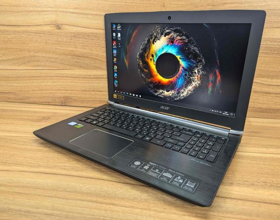 Игровой ноутбук Acer Aspire Nitro VN7-593G / 15.6" (1920x1080) IPS / Intel Core i7-7700HQ (4 (8) ядра по 2.8 - 3.8 GHz) / 16 GB DDR4 / 512 GB SSD / nVidia GeForce GTX 1060, 6 GB GDDR5, 192-bit / WebCam / Windows 10 б/у + Подарок Беспроводная мышь / USB | Зображення 4