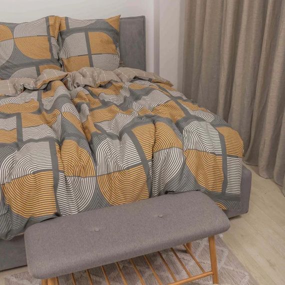Постільна білизна двоспальне Viluta Сатин Twill 628-2 210х175 см | Зображення 4
