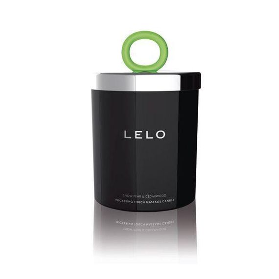 Масажна свічка LELO Massage Candle Snow Pear & Cedarwood, соєвий віск, 36 годин горіння Sex Aura