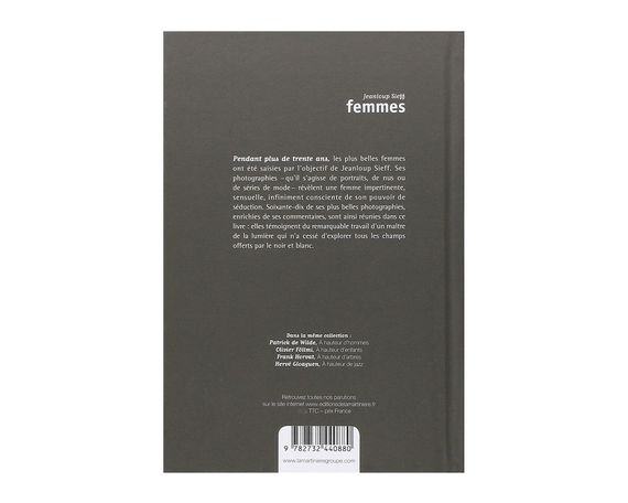 Подарункові книги для фотографів Jeanloup Sieff "Femmes" Фотоальбоми відомих фотографів Жанлу С'єфф | Зображення 1