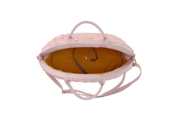 Сумка-переноска для собак і котів Misoko&Co, 40 см х 35 см х 22 см, рожевий | Зображення 4