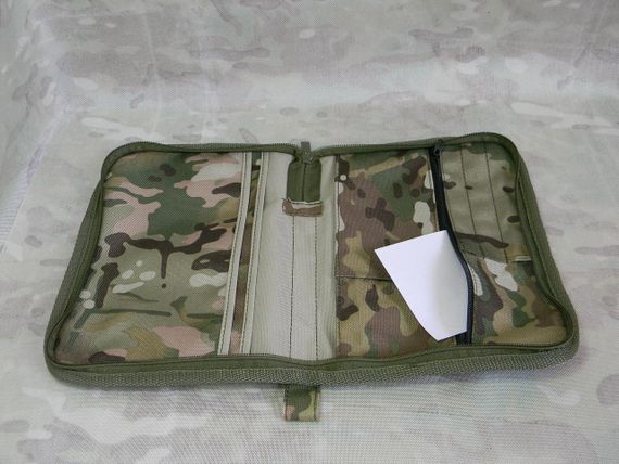 Чохол обкладинка для тактичного блокнота стрілка снайпера А5 водонепроникна 3 кишені мультикам | Зображення 7