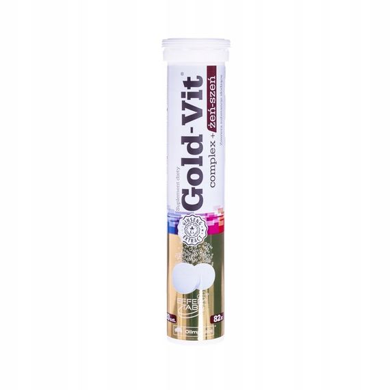 Olimp Gold Vit complex+Ginseng 20 таблеток, апельсин