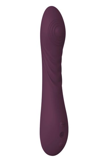 Вібратор гнучкий з пульсацією Dream Toys Essentials Tapping Power Vibе, фіолетовий Sex Aura | Зображення 2