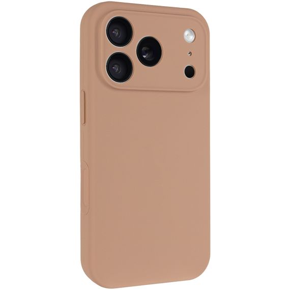 Чохол Silk Full Camera Protective (AA) NO LOGO для Apple iPhone 17 Pro / 18 Pro (6.3") Бежевий / Desert Gold