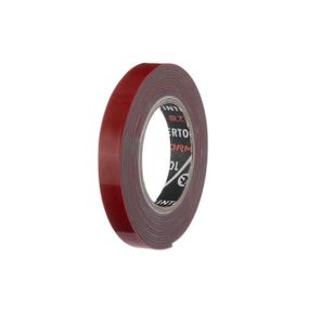 Стрічка клейка двостороння AUTO FIX 2 м, 9*1 мм, сіра, спінений акрил, STORM INTERTOOL KT-0827