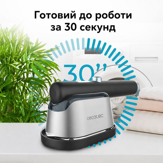 Отпариватель для одежды Cecotec IronHero 1000 Absolute ручной 1000 Вт вертикальная и горизонтальная глажка | Зображення 8