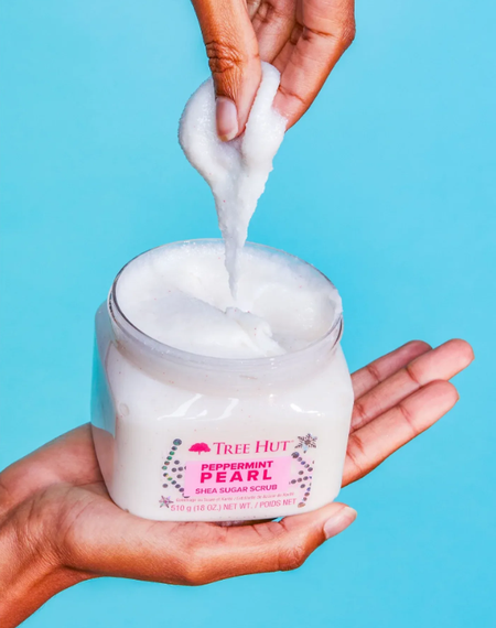 Скраб для тіла Tree Hut Peppermint Pearl Sugar Scrub (510 g) | Зображення 3