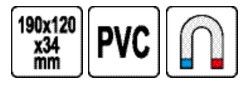 Органайзер магнитное дно 190х120х34мм 15 ячеек 33х33мм YATO YT-08320 | Зображення 3
