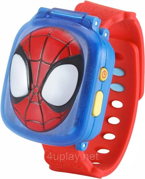 Человек-паук Интерактивные детские часы со Спайдерменом Оригинал VTech Spider-Man Spidey Learning Watch | Зображення 5
