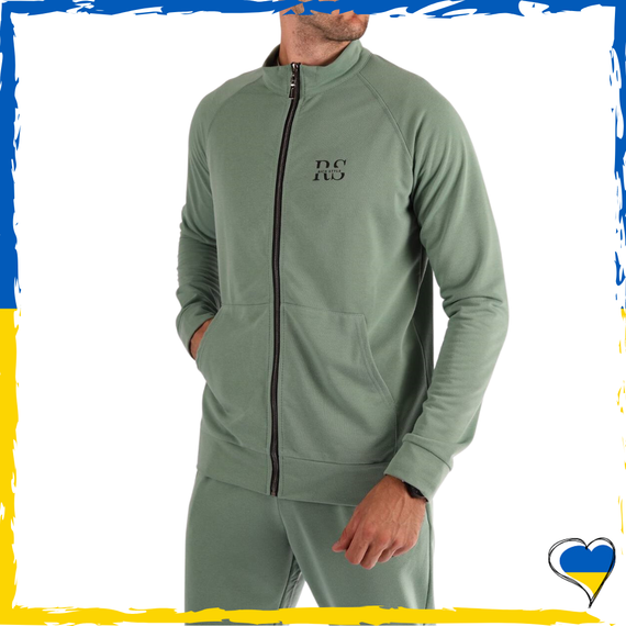 Спортивний костюм. Повсякденний костюм. Костюм унісекс. Костюм темна м'ята M, L | Зображення 1