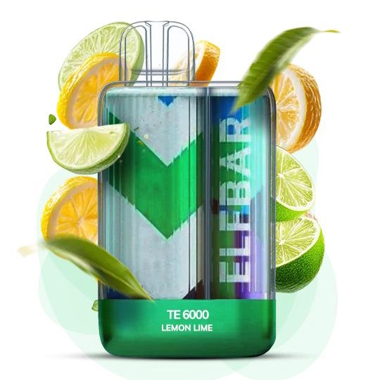 Elf Bar TE6000 5%. Лимон Лайм (Lemon Lime)