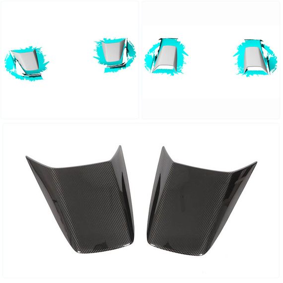 Накладки на кришку багажника (Карбон) для Porsche 911 2012-2018 рр | Зображення 1