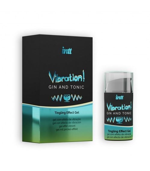 Рідкий вібратор Intt Vibration Gin Tonic (15 мл) (м'яте паковання!!!) | Зображення 2
