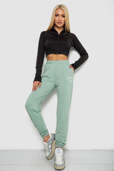 Спортивные штаны женские, цвет оливковый, 238R324 | Зображення 1