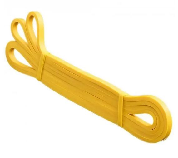 Еспандер-петля (гумка для фітнесу і кроссфіту) PowerPlay 4115 Power Band Light Жовта (5-14kg) (PP_4115_Yellow_(5-14 kg)) | Зображення 2