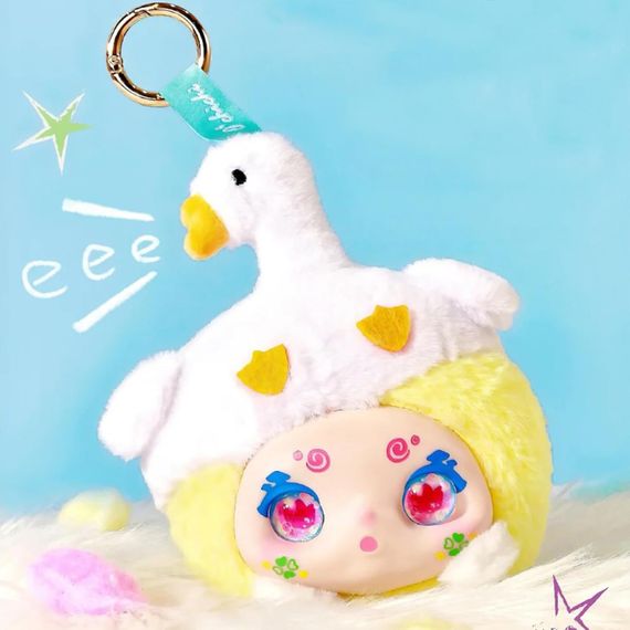 Коллекционная мягкая игрушка с кольцом "Милашки в шляпках" POP TOP 556022 в ассортименте | Зображення 4