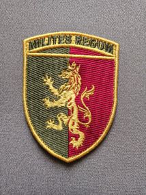 Шеврон 24 ОМБр "MILITES REGUM" / На лівий рукав
