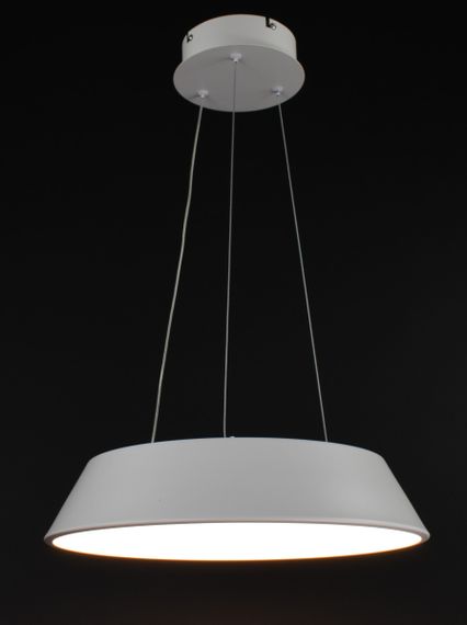 Люстра світлодіодна підвісна LED світильник для квартири на стелю лед з пультом 27566 Білий 20-90х40х40 см. | Зображення 2