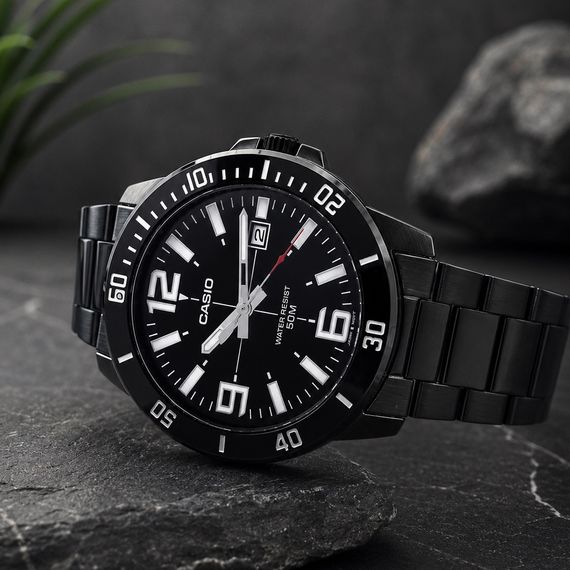 Чоловічий годинник Casio MTP-VD01B-1B | Зображення 9