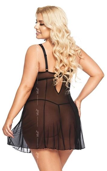 Сорочка Softline Berta Чорний 3XL | Зображення 1