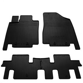 Резиновые коврики (4 шт, Stingray Premium) 2017-2024 для Nissan Pathfinder R52 2012-2024/2017-2024 гг