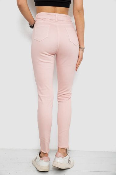 Джинси жіночі Slim Fit, колір пудровий, 182R1171 | Зображення 3