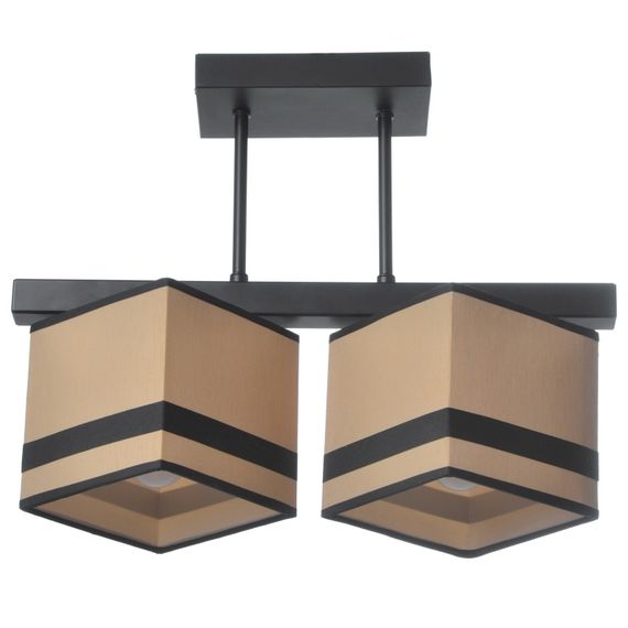 Люстра потолочная с абажуром E14 60W BK (BKL-622S/2) | Зображення 2