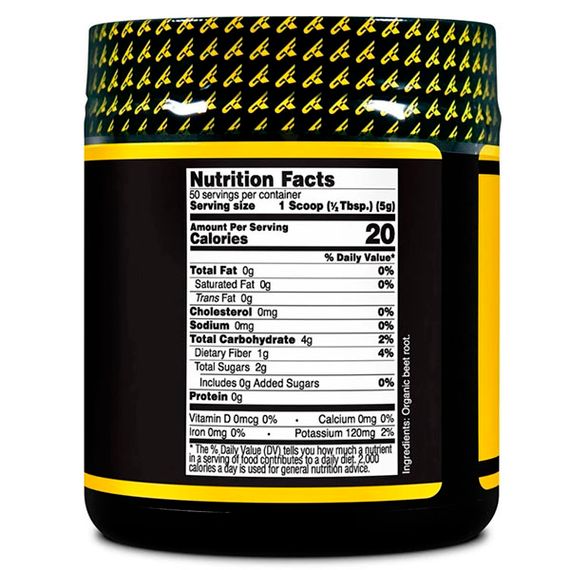 Натуральна добавка для спорту Primaforce Organic Beet Root 250 g /50 servings/ Unflavored | Зображення 1