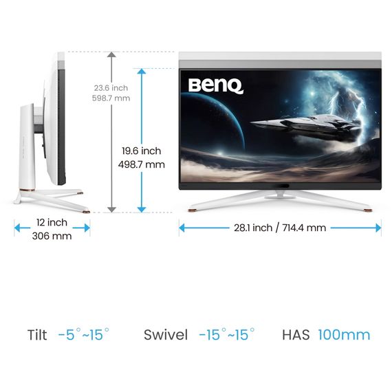 Монитор BenQ EX321UX | Зображення 8