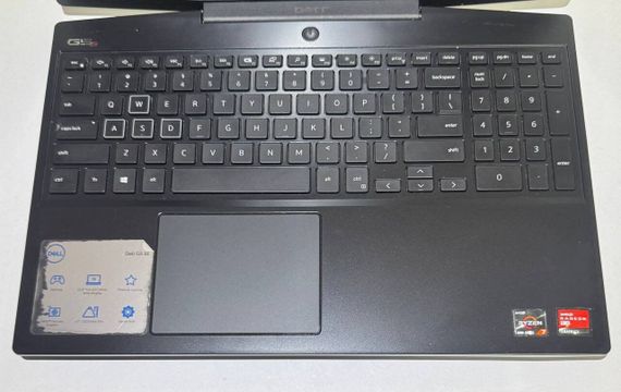 Игровой ноутбук Dell G5 SE 5505 / 15.6" (1920x1080) IPS / AMD Ryzen 7 4800H (8 (16) ядер по 2.9 - 4.2 GHz) / 16 GB DDR4 / 512 GB SSD / AMD Radeon RX 5600M, 6 GB GDDR6, 192-bit / WebCam / HDMI б/у | Зображення 2
