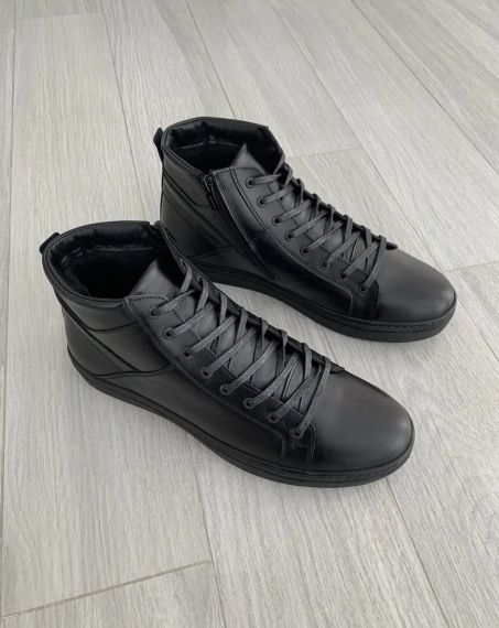 Шкіряні черевики на шнурку великого розміру 49 розмір | Зображення 5