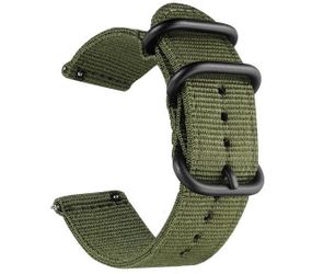 Нейлоновий ремінець Primo Traveller для годинника Xiaomi Huami Amazfit SportWatch 2 / Amazfit Stratos - Army Green