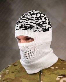 Балаклава трансформер ч/б ТР6281