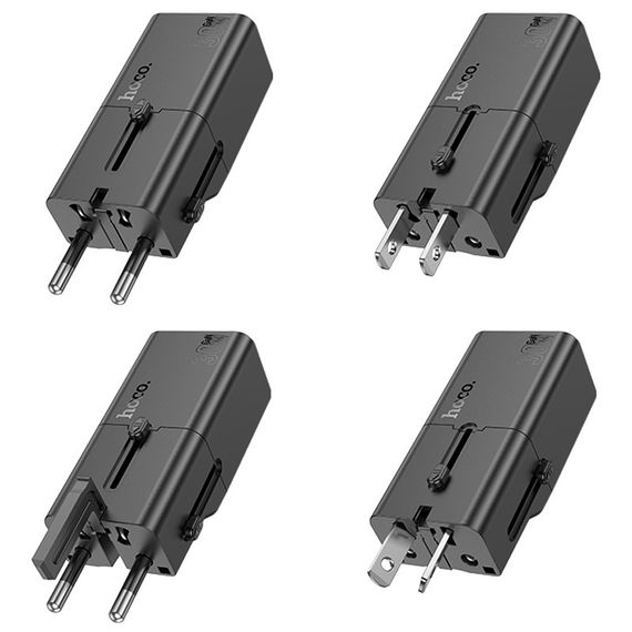 МЗП Hoco AC25 Mini PD30W (1USB-C) universal travel charger Black | Зображення 1
