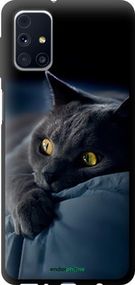 Чохол на Samsung Galaxy M31s M317F Димчастий кіт "825b-2055-2448"