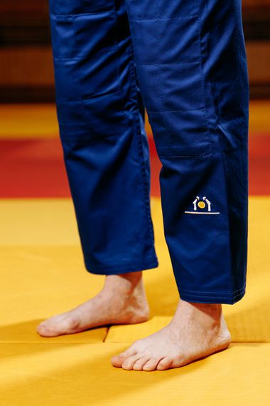 Синє кімоно для дівчат/жінок, дзюдо, TM BUDOGI серія ADVANCED, зріст 190 см, щільність 500 гр/м.кв. | Зображення 7