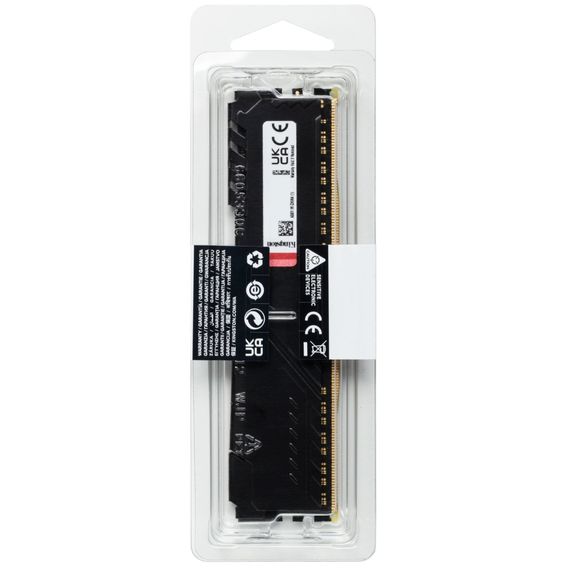 Модуль пам'яті для комп'ютера DDR4 16GB 3200 MHz Beast Black Kingston Fury (ex.HyperX) (KF432C16BB1/16WP) | Зображення 5