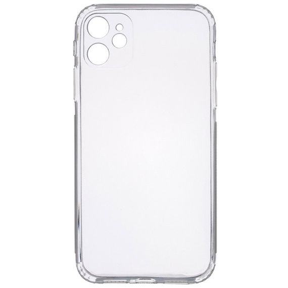 TPU чехол Epic Transparent 1,5mm Full Camera для Apple iPhone 11 (6.1") Бесцветный (прозрачный)